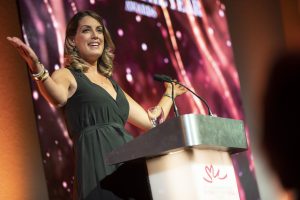 Andrea Byrne TV presenter and awards host
