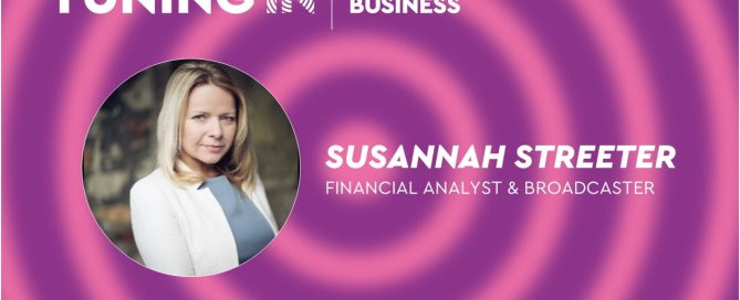 Susannah Streeter, TV presenter, keynote speaker, event moderator, event host and MC