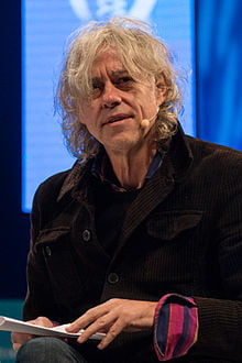 Bob Geldof keynote speaker, environmental speaker