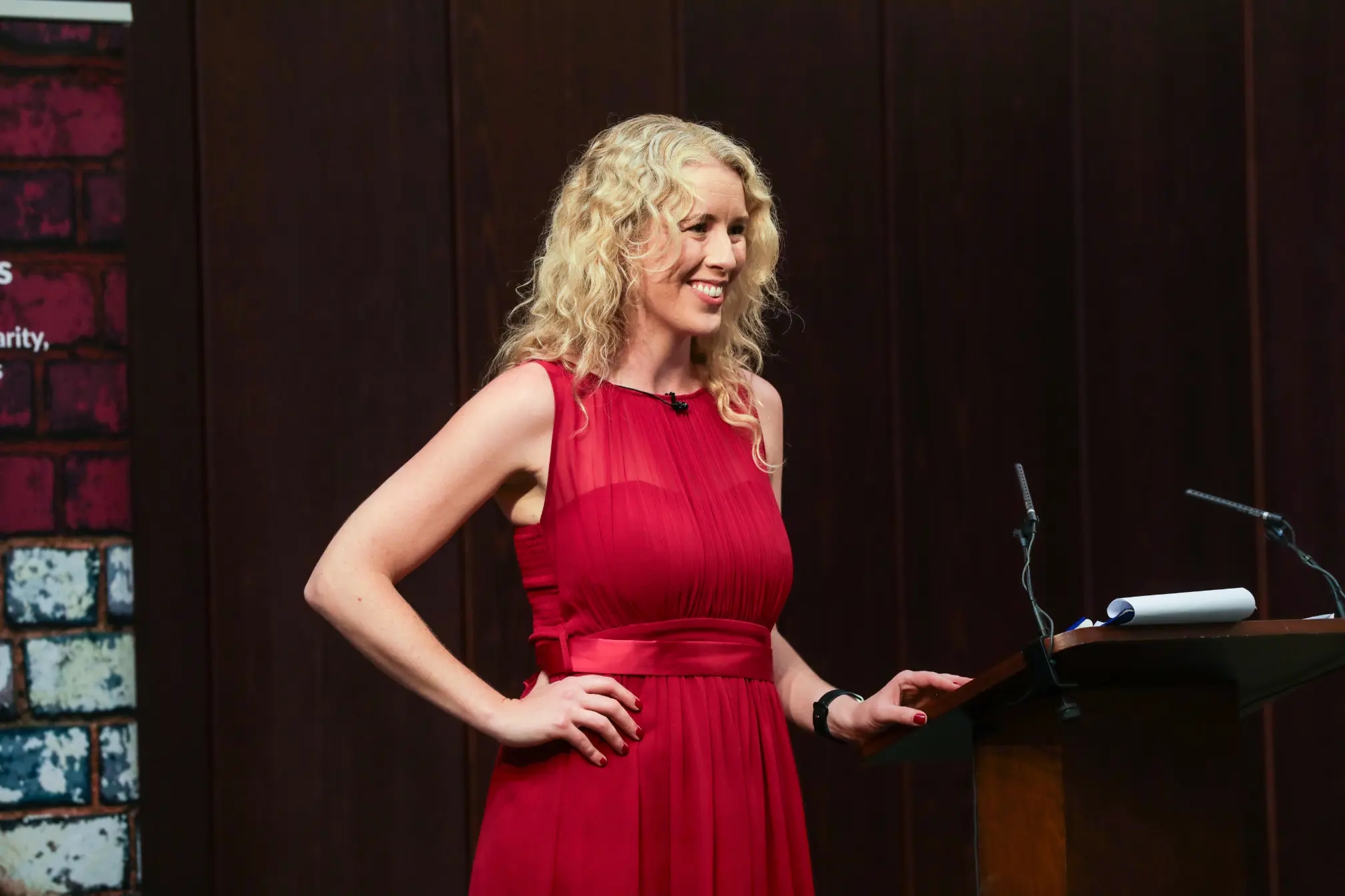 Laura Foster – formal speaking event Laura Foster