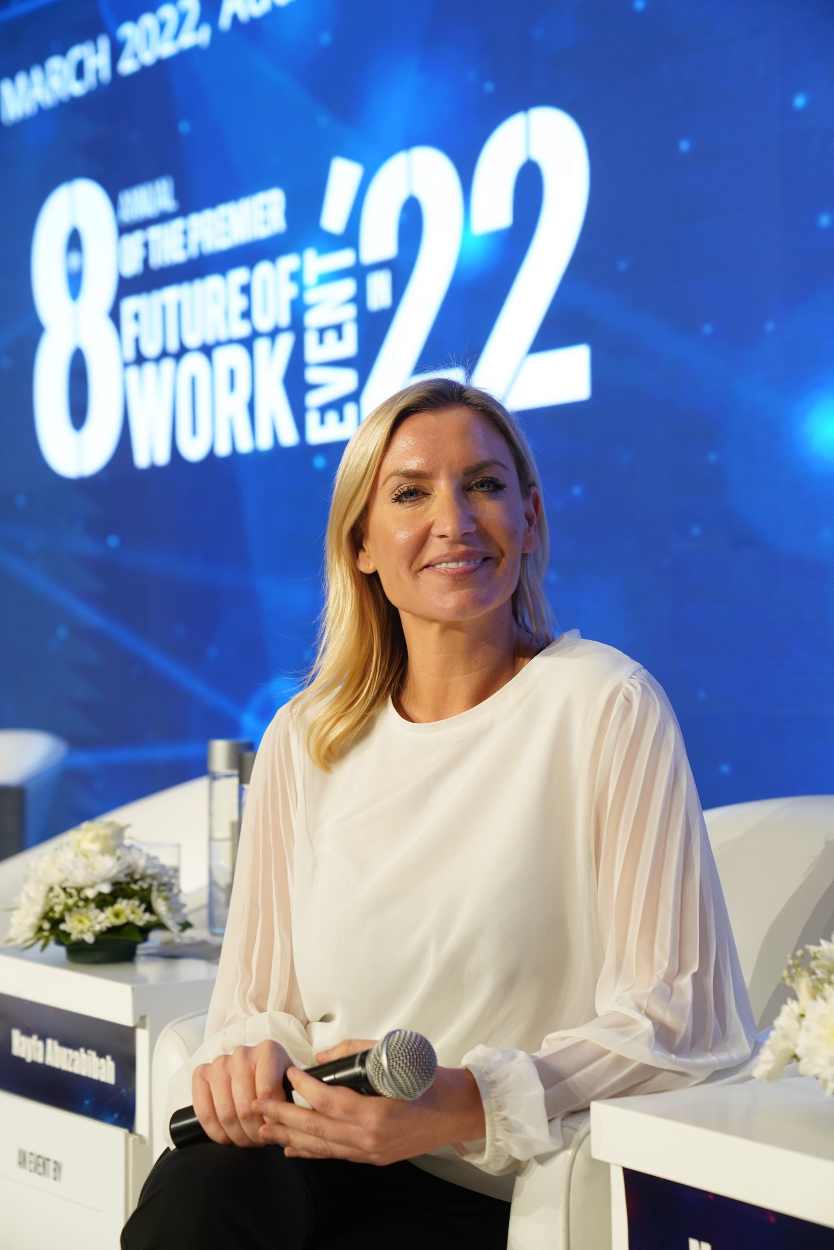 Laura Buckwell is a an industry event EMCEE