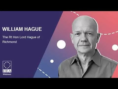 William Hague Business Speaker UK leadership talk