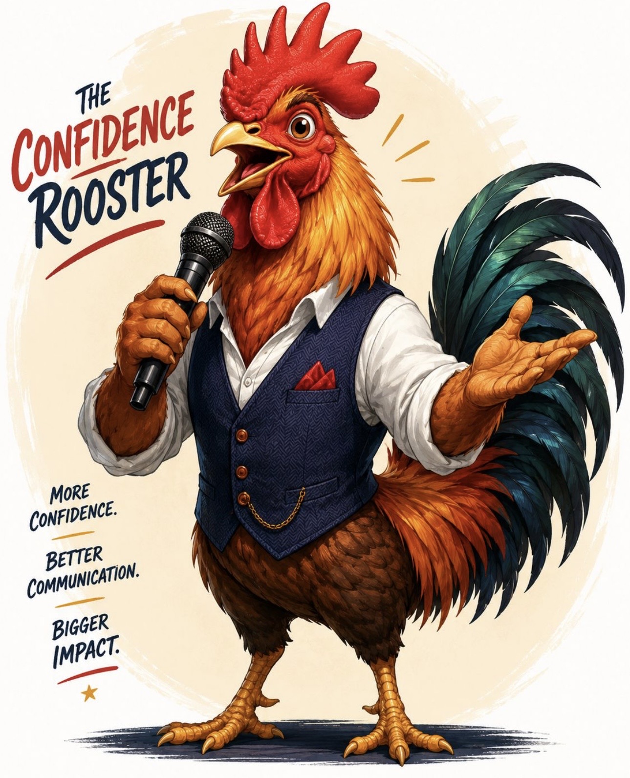 Chris Grimes The Confidence Rooster
